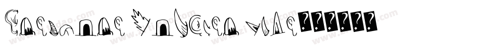 Creature Builder Nose字体转换